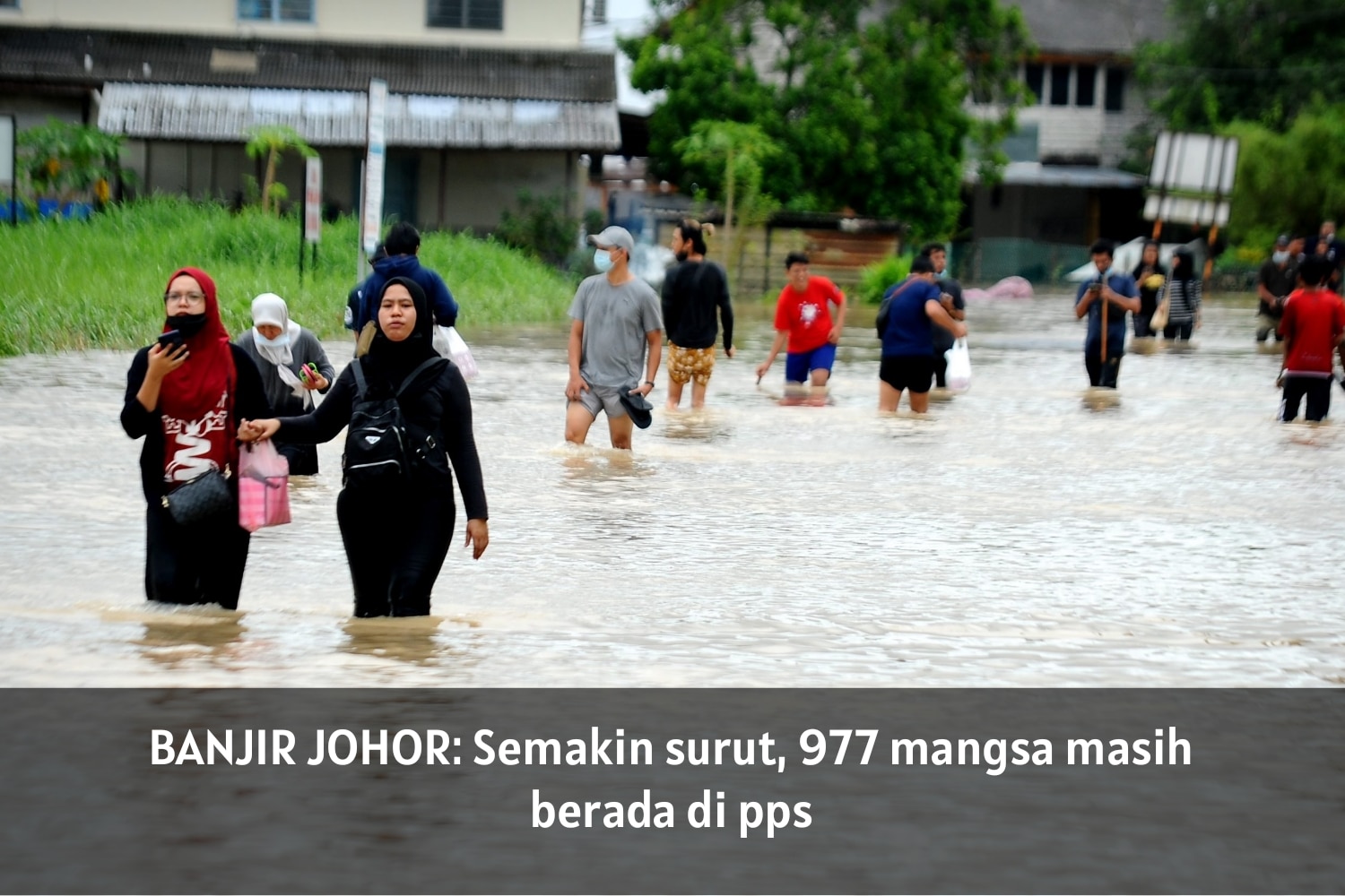 Banjir Johor Semakin Surut 977 Mangsa Masih Berada Di Pps 1255