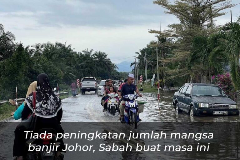 Tiada Peningkatan Jumlah Mangsa Banjir Johor Sabah Buat Masa Ini 1576